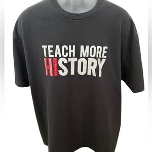 DEFEND HAWAII Teach HI Hawaii History Tee Shirt Men XL